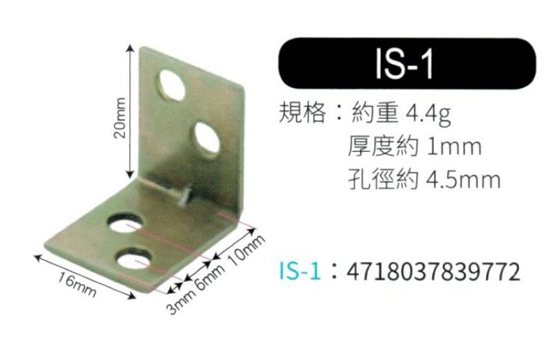 輔助補強鐵片 IS1